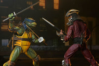 Teenage Mutant Ninja Turtles (1990 Movie) Action Figure Roof Top Battle Shredder vs Leo 18 cm