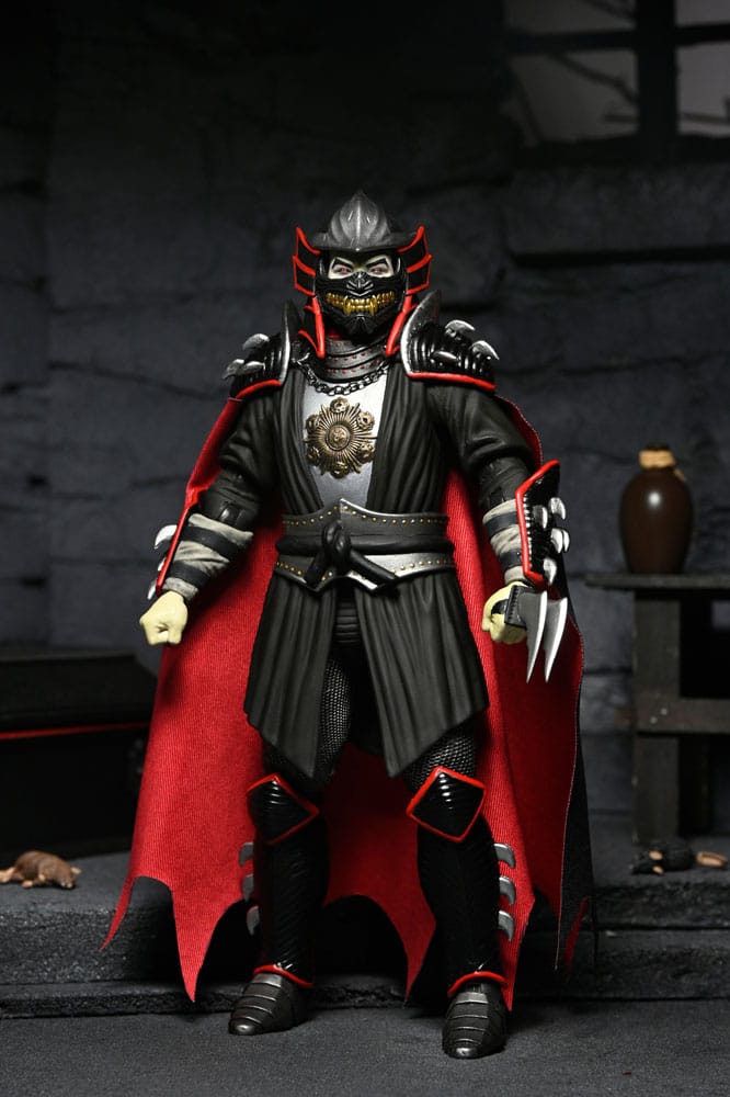Teenage Mutant Ninja Turtles x Universal Monsters Action Figure Shredder as Dracula Classic Colors 18 cm