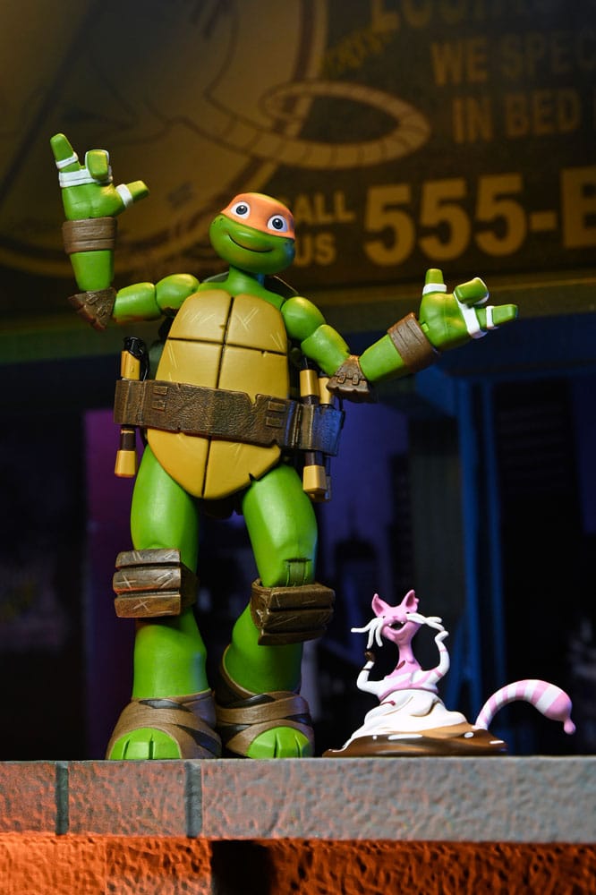 Teenage Mutant Ninja Turtles Action Figure Ultimate Michelangelo 18 cm
