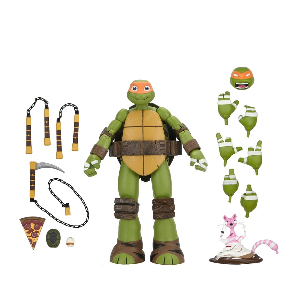 Teenage Mutant Ninja Turtles Action Figure Ultimate Michelangelo 18 cm
