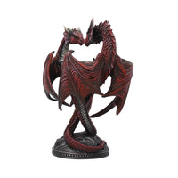 Anne Stokes Candle Holder Dragon Heart Valentine's Edition 23 cm