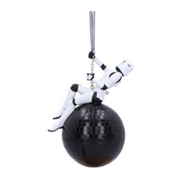 Original Stormtrooper Hanging Tree Ornament Wrecking Ball Hanging Stormtrooper 12 cm