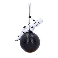 Original Stormtrooper Hanging Tree Ornament Wrecking Ball Hanging Stormtrooper 12 cm