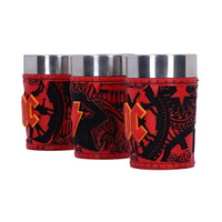 AC/DC Shot Glasses Logo 3-Pack