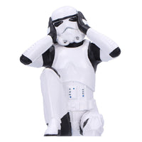 Stormtrooper Figures Three Wise Sitting Stormtroopers 11 cm