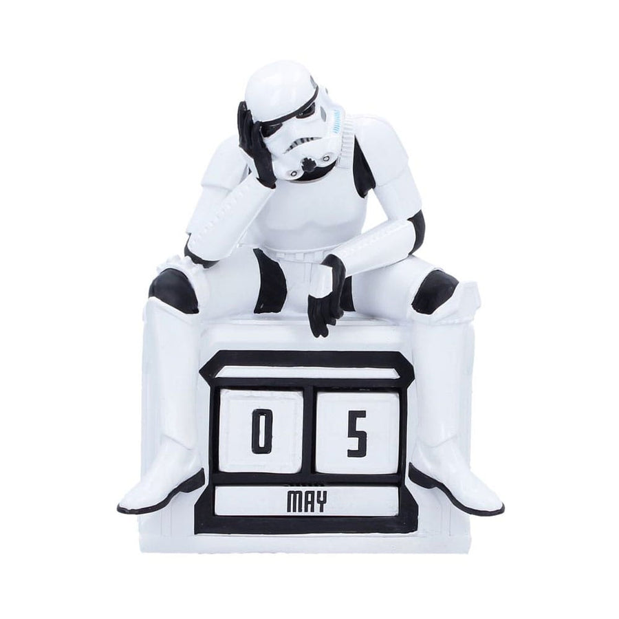 Original Stormtrooper Perpetual Calendar What a Day 14 cm