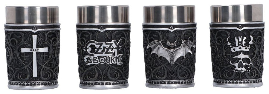 Ozzy Osbourne Shot Glass Set Prince of Darkness 9 cm