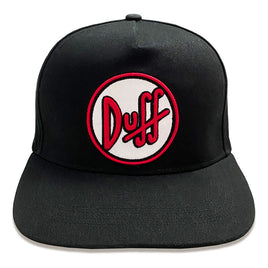 Simpsons Curved Bill Duff Logo