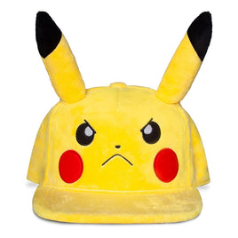 Pokémon Snapback Cap Angry Pikachu