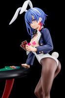 The Demon Sword Master of Excalibur Academy Statue 1/6 Sakuya Sieglinde wearing lapis lazuli blue bunny costume with Nip Slip Gimmick System 25 cm