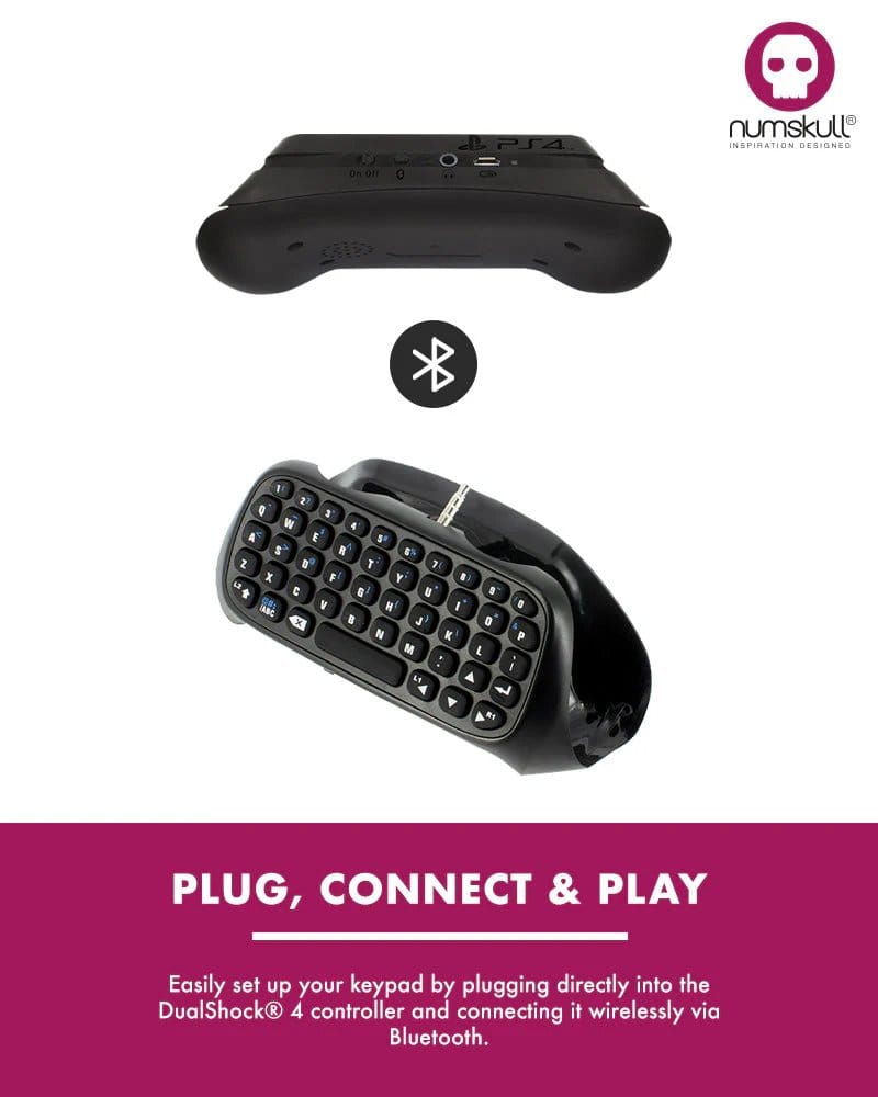 PlayStation 4 Mini Keyboard / Chatpad Bluetooth Wireless