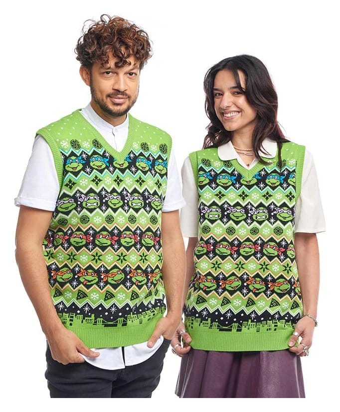 Teenage Mutant Ninja Turtles Christmas Tank Top Size M