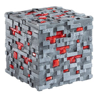 Minecraft Replica Illuminating Redstone Ore Cube 10 cm