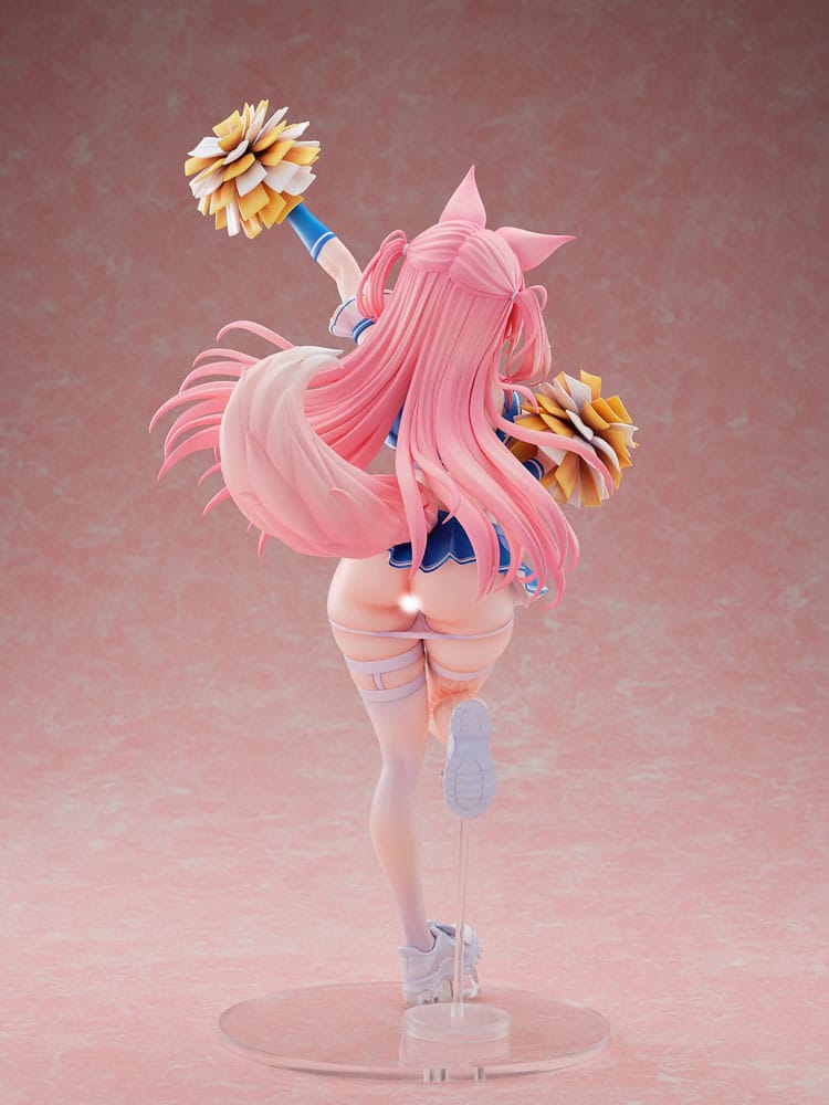 Original Character Statue 1/5 Kemomimi Cheer Girl illustration by Yatanuki Kei DX Version 35 cm