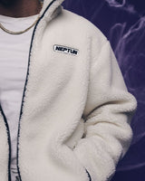 Hunter x Hunter Sherpa Jacket White Size XL