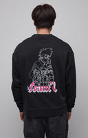 Naruto Shippuden Sweatshirt Graphic Black Size XL