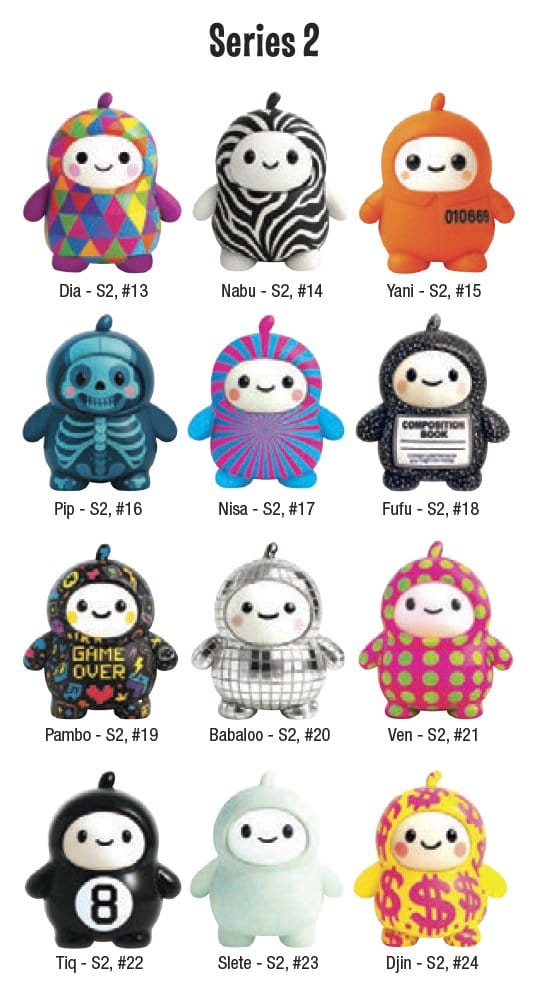 LamaTama Electronic Collectible Figures 6 cm Series 2 EU Exclusive Blind Box Display (26)