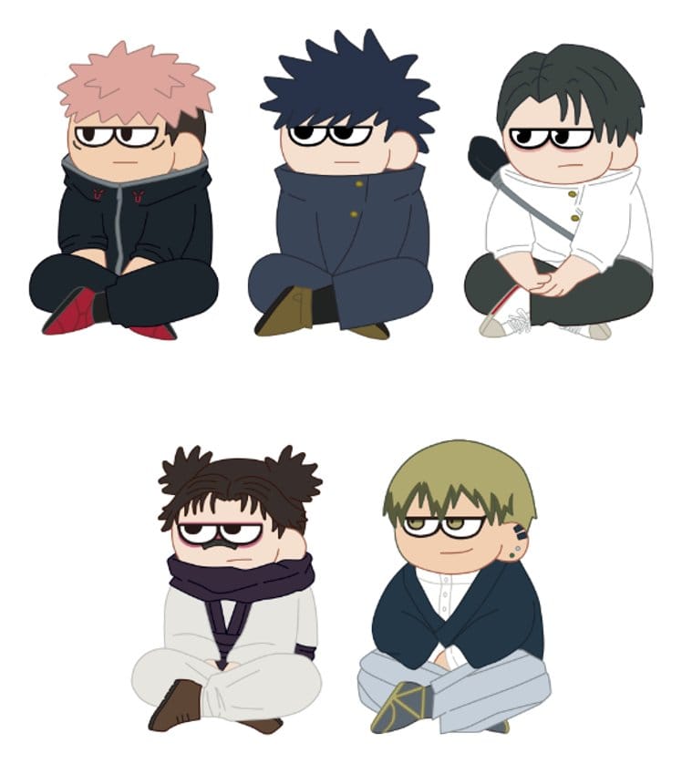 Jujutsu Kaisen JIRORI Mini Figures 9 cm Vol. 2 Blind Box Display (5)