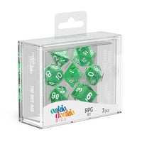 Oakie Doakie Dice RPG Set Translucent - Green (7)