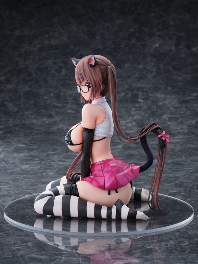Original Character Statue 1/6 Itazura Cat miumiu Illustrated by Mataro 17 cm