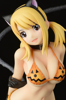 Lucy Heartfilia (Fairy Tail) Halloween Cat Gravure Style