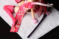 Erza Scarlet (Fairy Tail) Cherry Blossom Tiger Cat Gravure Style