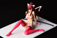 Erza Scarlet (Fairy Tail) Cherry Blossom Tiger Cat Gravure Style