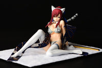 Erza Scarlet (Fairy Tail) White Tiger Cat Gravure Style