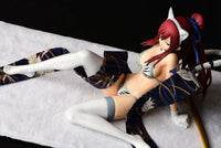 Erza Scarlet (Fairy Tail) White Tiger Cat Gravure Style