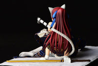 Erza Scarlet (Fairy Tail) White Tiger Cat Gravure Style