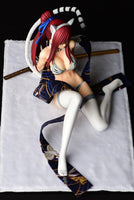 Erza Scarlet (Fairy Tail) White Tiger Cat Gravure Style