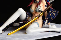 Erza Scarlet (Fairy Tail) White Tiger Cat Gravure Style