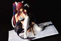 Erza Scarlet (Fairy Tail) White Tiger Cat Gravure Style