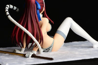 Erza Scarlet (Fairy Tail) White Tiger Cat Gravure Style