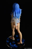 Juvia Lockser (Fairy Tail) See Through Wet Shirt Blue Bikini!!