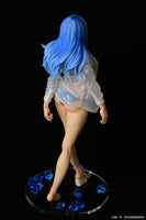 Juvia Lockser (Fairy Tail) See Through Wet Shirt Blue Bikini!!