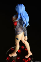 Juvia Lockser (Fairy Tail) See Through Wet Shirt Red Bikini!!