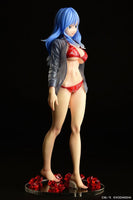 Juvia Lockser (Fairy Tail) See Through Wet Shirt Red Bikini!!