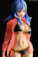 Juvia Lockser (Fairy Tail) See Through Wet Shirt Black Bikini!!