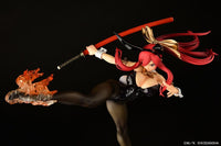 Erza Scarlet (Fairy Tail) High Kick Black Bunny Version