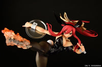 Erza Scarlet (Fairy Tail) High Kick Black Bunny Version