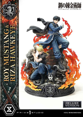 Fullmetal Alchemist Concept Masterline Statue 1/6 Roy Mustang & Riza Hawkeye Deluxe Version 50 cm