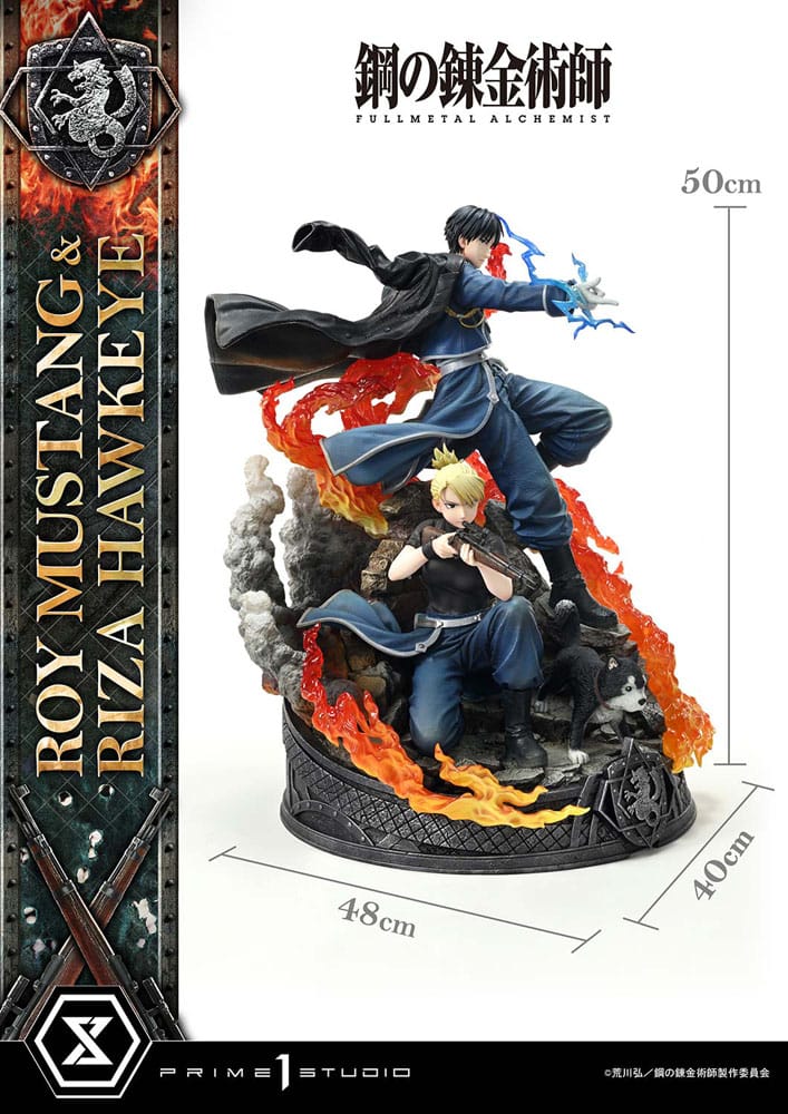 Roy Mustang & Riza Hawkeye (Fullmetal Alchemist) Concept Masterline  Deluxe Bonus Version