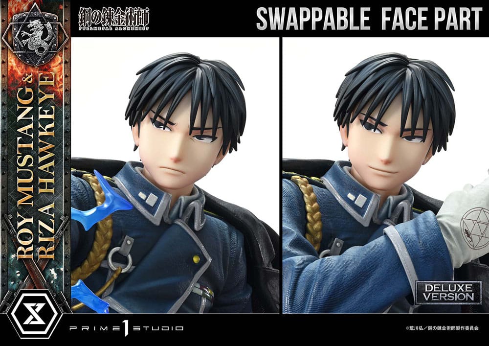 Roy Mustang & Riza Hawkeye (Fullmetal Alchemist) Concept Masterline  Deluxe Bonus Version