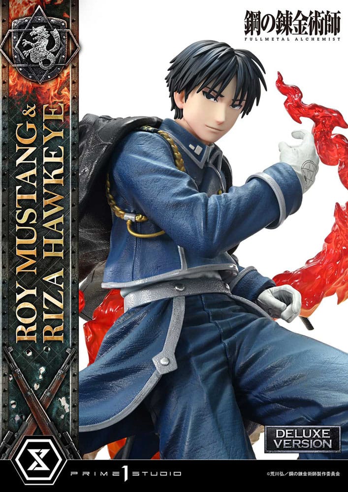 Roy Mustang & Riza Hawkeye (Fullmetal Alchemist) Concept Masterline  Deluxe Bonus Version