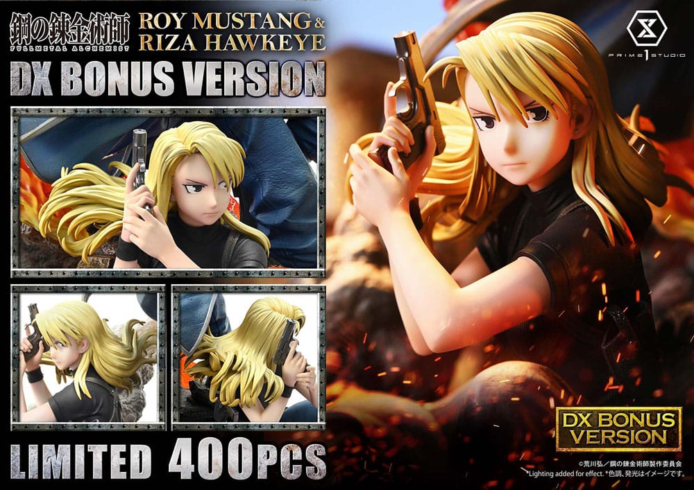 Roy Mustang & Riza Hawkeye (Fullmetal Alchemist) Concept Masterline  Deluxe Bonus Version