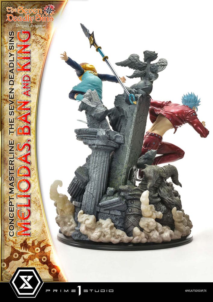 Meliodas, Ban and King (Seven Deadly Sins) Concept Masterline Series