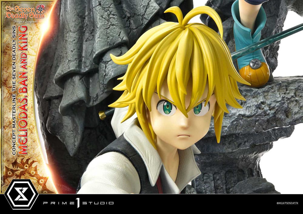 Meliodas, Ban and King (Seven Deadly Sins) Concept Masterline Series