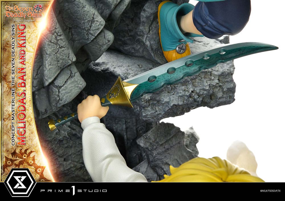 Meliodas, Ban and King (Seven Deadly Sins) Concept Masterline Series