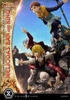 Seven Deadly Sins Concept Masterline Series Statue Meliodas, Ban and King 55 cm